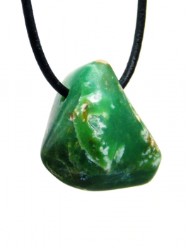 Chrysopras, Australien, gebohrt